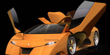 Erster Supersportwagen komplett aus Holz