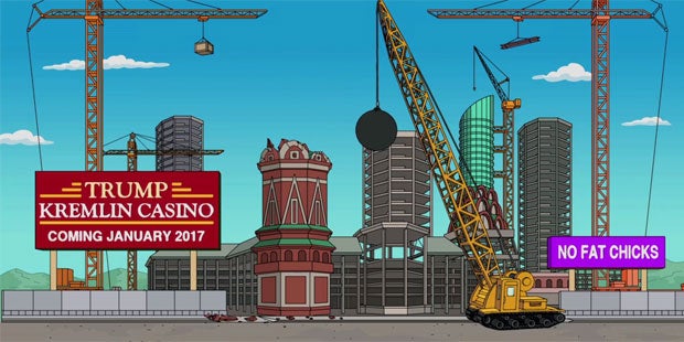 So mischt Homer Simpson den US-Wahlkampf auf