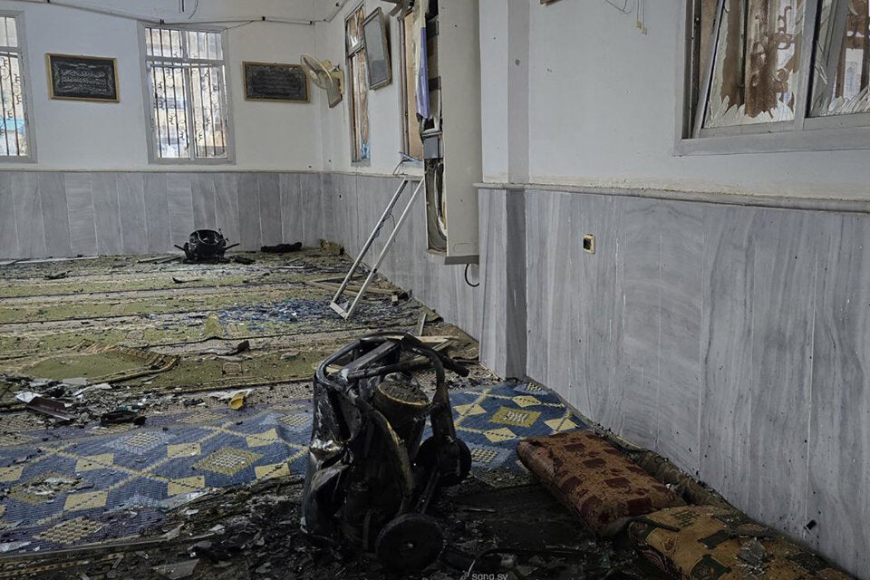 Explosion in alawitischer Moschee in syrischer Stadt Homs: Fünf Tote