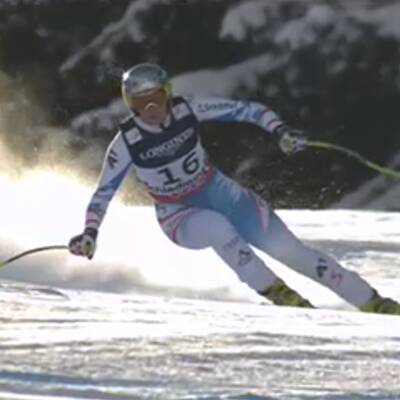 Die Bilder der Damen-Superkombi