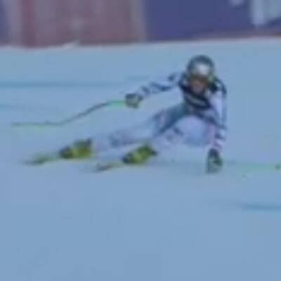 Die Bilder der Damen-Superkombi