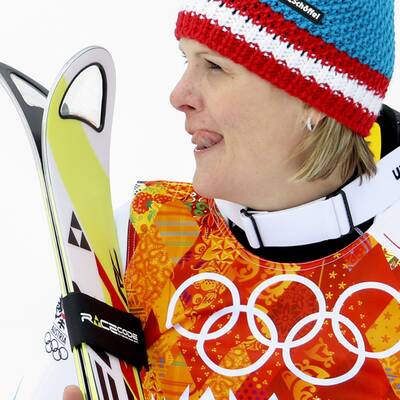 Bilder zur Damen-Super-Kombination