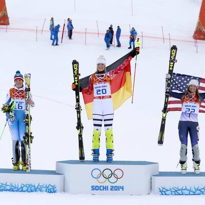 Bilder zur Damen-Super-Kombination