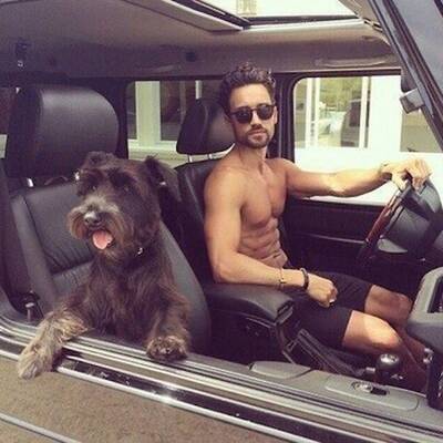 Hot Dudes with Dogs 