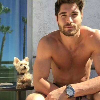 Hot Dudes with Dogs 