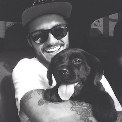 Hot Dudes with Dogs 