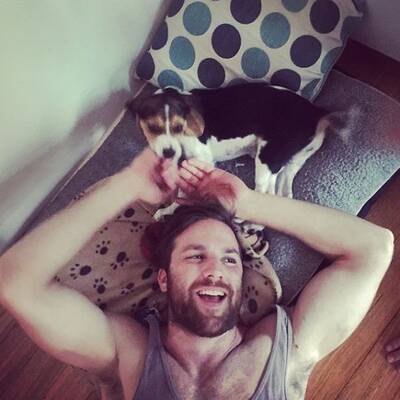 Hot Dudes with Dogs 