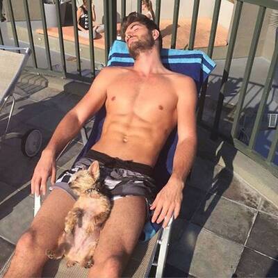 Hot Dudes with Dogs 