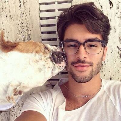 Hot Dudes with Dogs 
