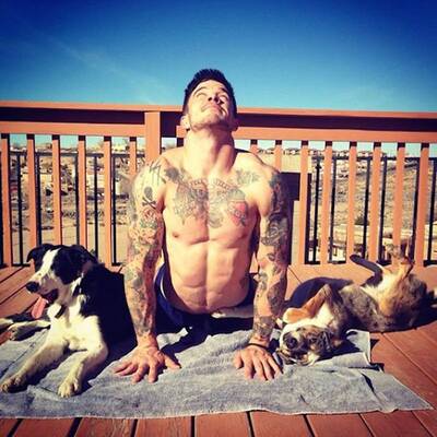 Hot Dudes with Dogs 