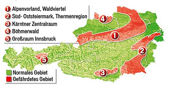 Unwetter-Chaos in Österreich