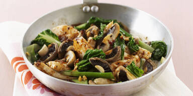 Huehnerpfanne-Mangold