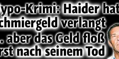 Ermittler: Schmiergeld an Jörg Haider