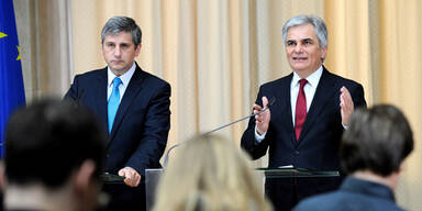 Michael Spindelegger, Werner Faymann