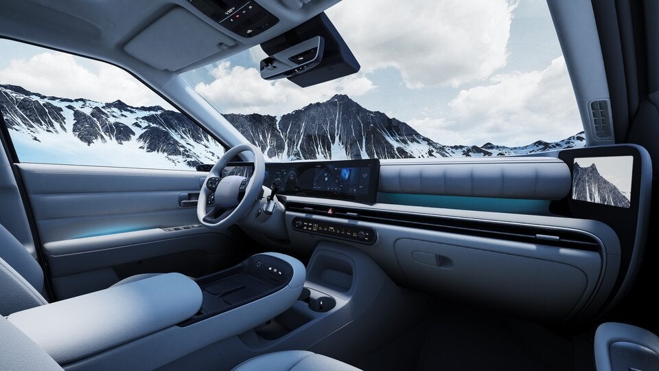 Curved Display: Kombiniert zwei 12,3-Zoll-Displays.