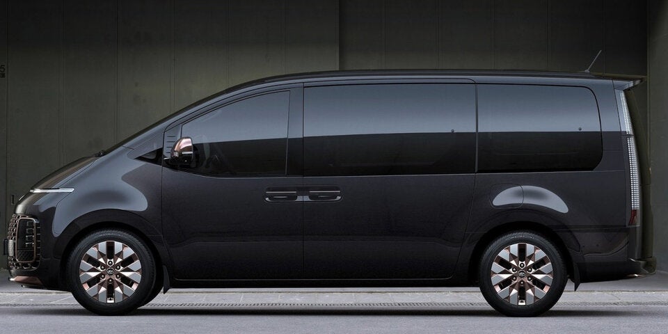 Hyundais futuristischer Bulli-Gegner startet