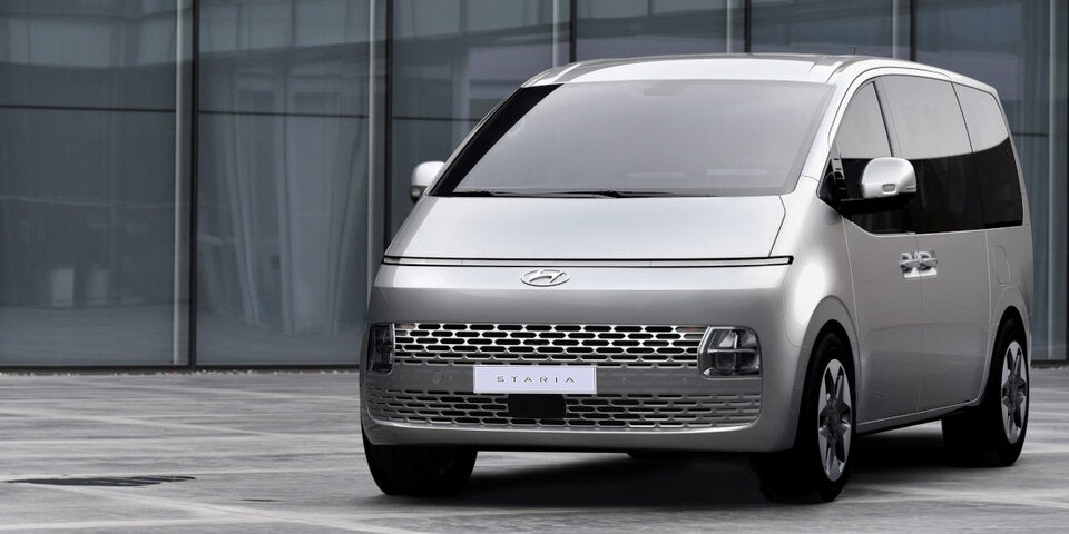 Hyundais futuristischer Bulli-Gegner startet