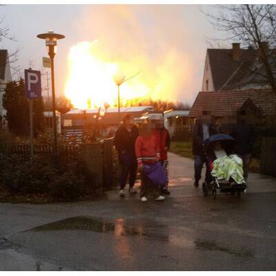 Explosion einer Gasstation in NÖ