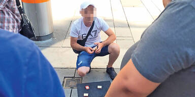 Hütchenspieler erobern die Wiener City