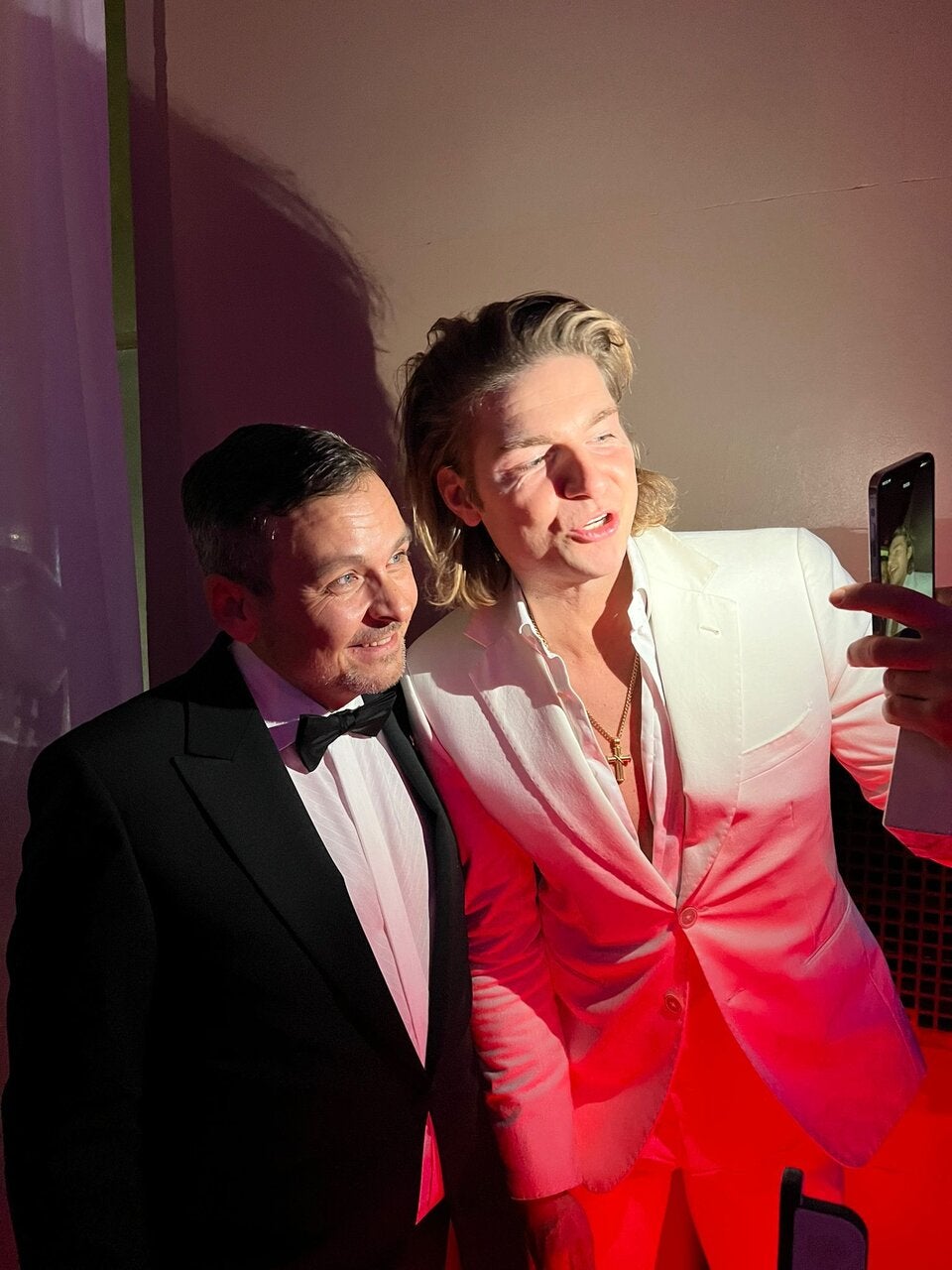 Gerald Grosz gemeinsam mit Jeremy Fragrance