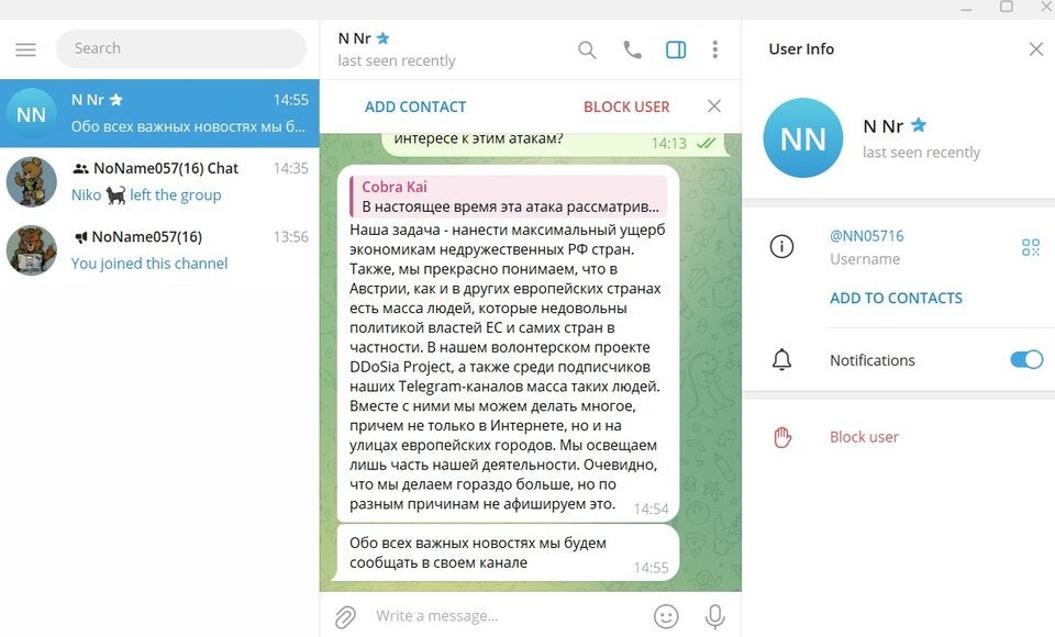 Putins Bären antworten