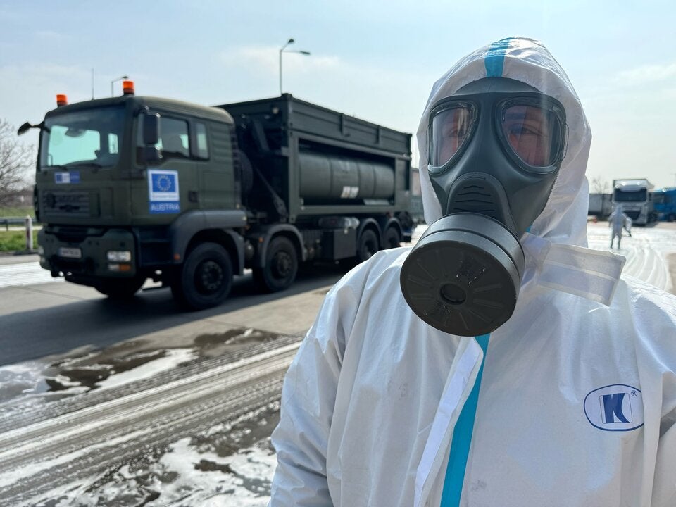 Bundesheer im Großeinsatz an der Grenze.