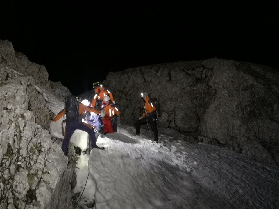 Familie gerettet Tennengebirge
