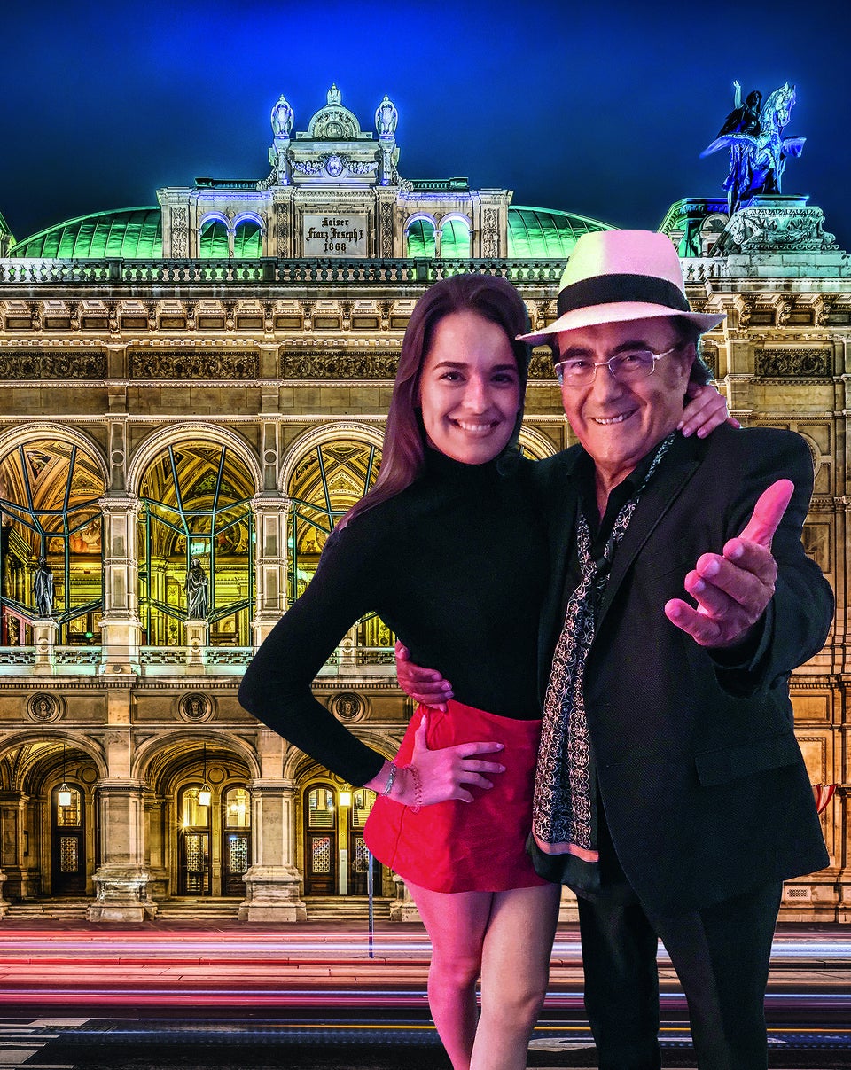 Al Bano Carrisi mit Lisa Maria Bachmayer