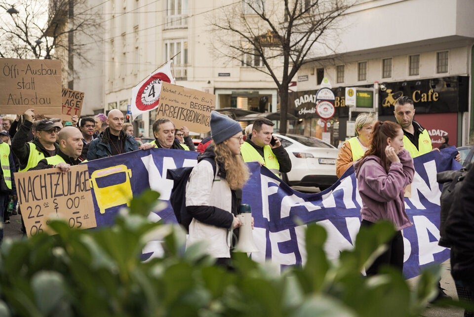 Fridays-For-Future-Protest in Wien