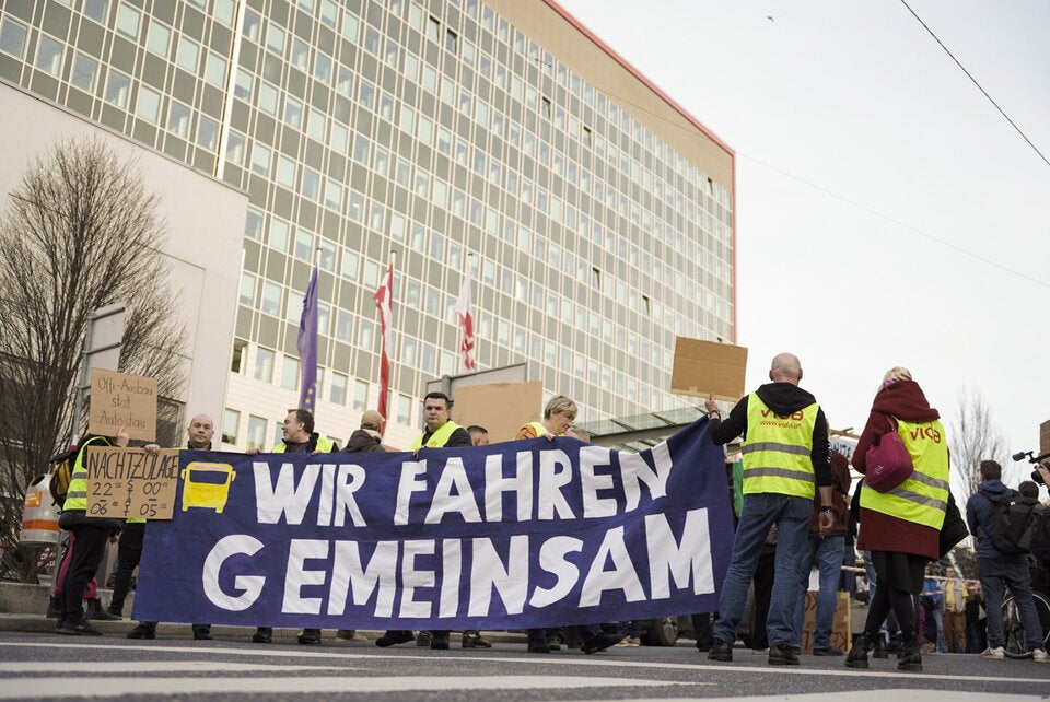 Fridays-For-Future-Protest in Wien