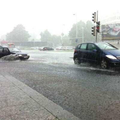 Unwetter in Wien