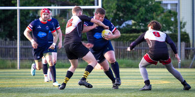 Rugby Liga-Auswahl gegen Englands Polizei