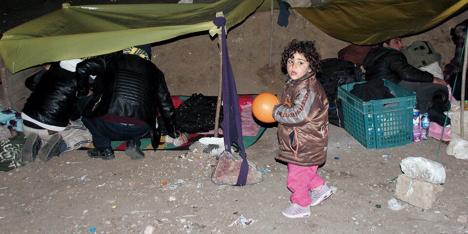 Flüchtlingskrise Flüchtlinge Türkei EU Kinder