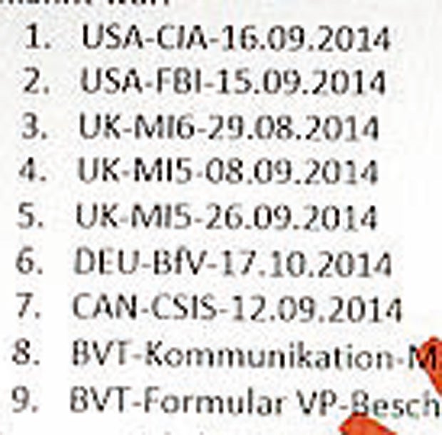 Falscher Spionage-Alarm belastet BVT-Chef Gridling