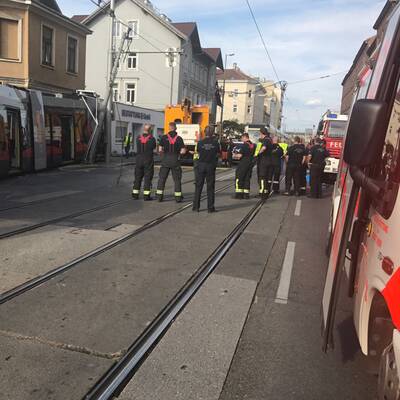 Bimunfall in Wien-Meidling