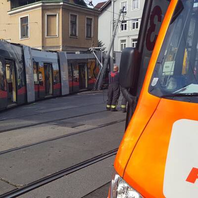 Bimunfall in Wien-Meidling