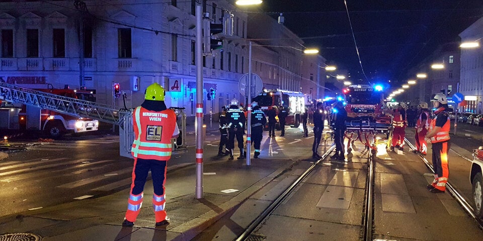 Explosion wien-Favoriten Laxenburger Straße