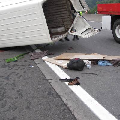  Zwei Notarzt- und acht Rettungswagen rückten aus.