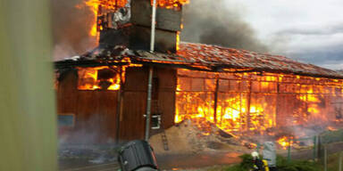 Kärnten: Grossbrand in Zimmerei