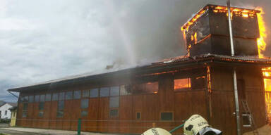 Kärnten: Grossbrand in Zimmerei