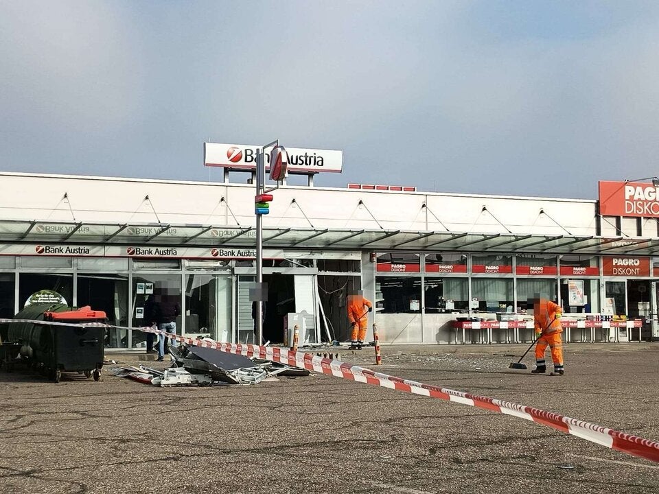 Bankomatsprengung Gänserndorf