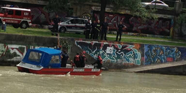 Leiche im Donaukanal entdeckt