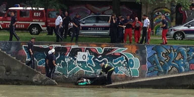 Leiche im Donaukanal entdeckt