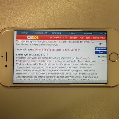 iPhone 6s im Test