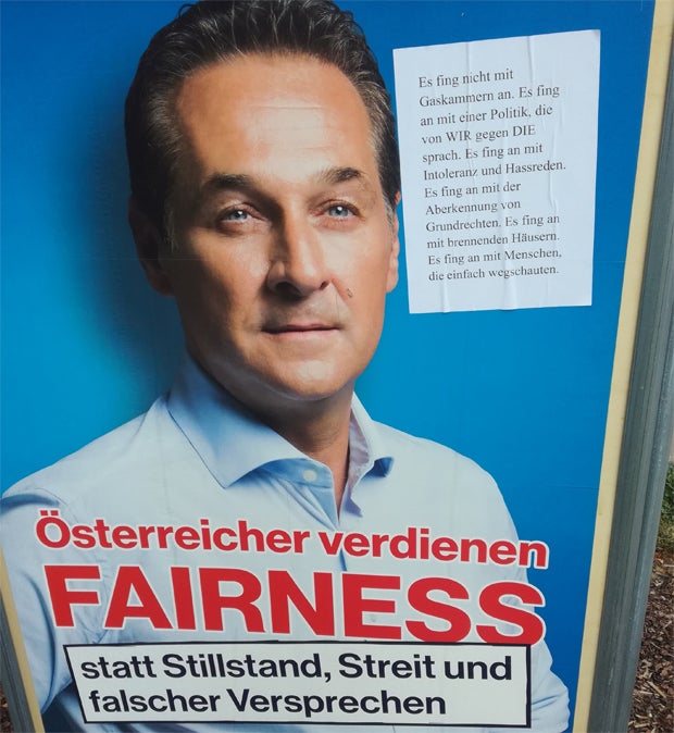FPÖ Plakat