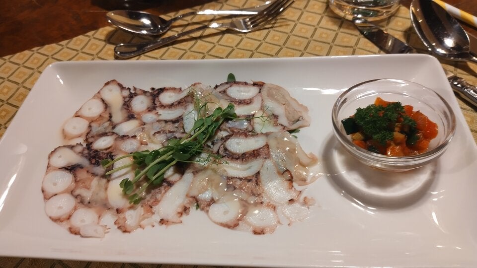 Oktopus Carpaccio