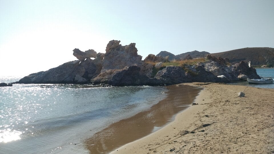 Traumstrand von Agios Ioannis.