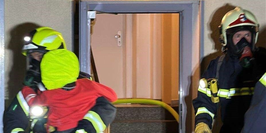 Wohnungsbrand mit Menschenrettung in St. Pölten
