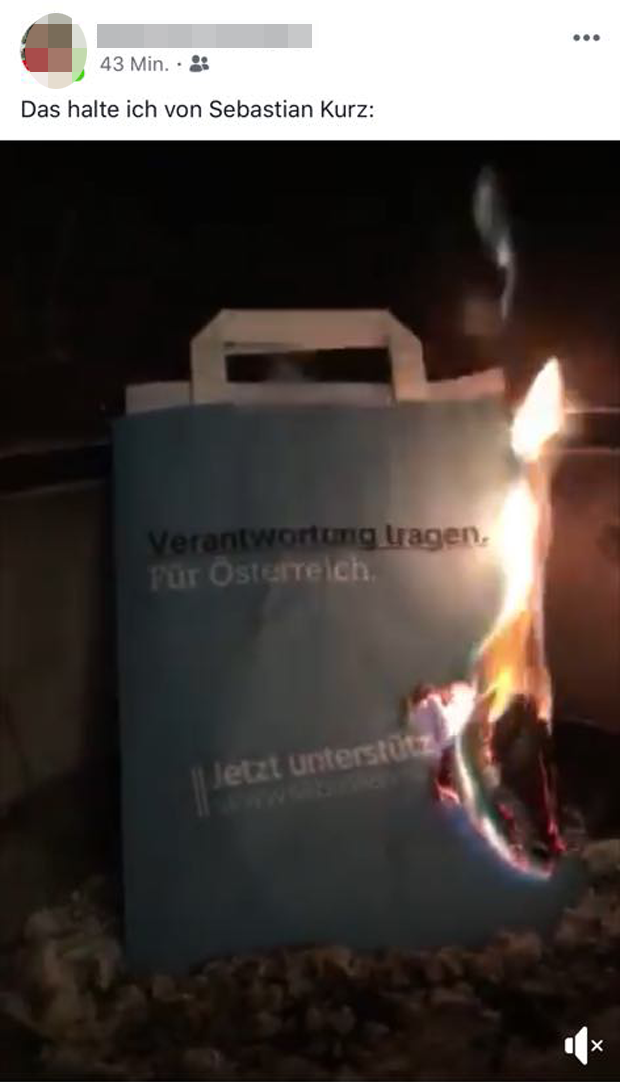 SPÖ-Politiker stellt brutale Drohung gegen Kurz ins Netz