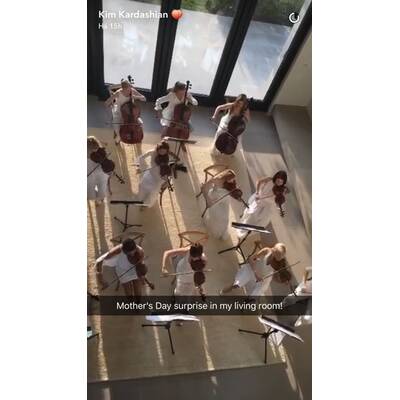 Kim Kardashians Muttertags-Überraschung